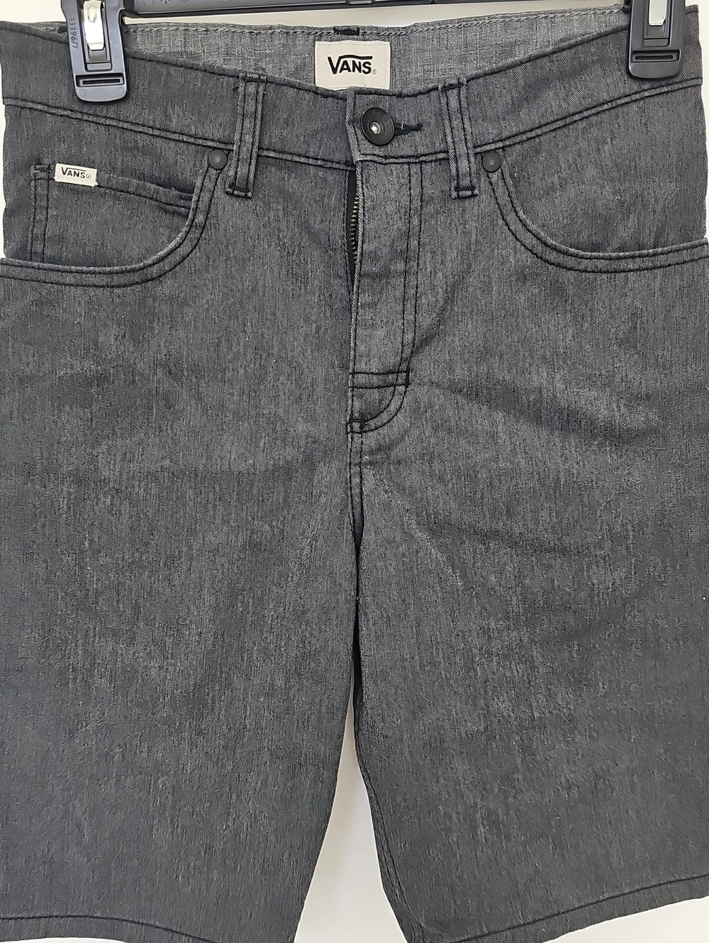 Vans Shorts Charcoal Grey Boys Sz 14